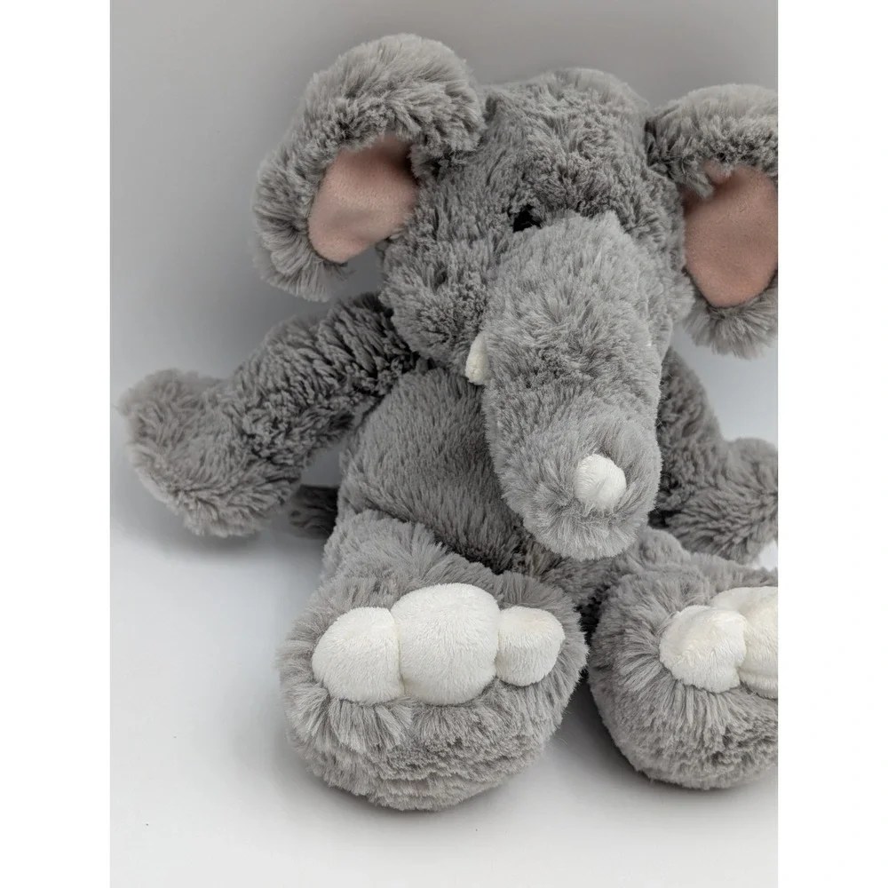 Walmart Gray Elephant Plush Big Feet 12‎ Inch Stuffed Animal Toy